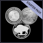 3 oz Silver Round Starter Pack at Spot Low Premium