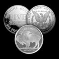 5 oz Silver Round - Various Brands