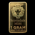 1 gram Scottsdale Mint Gold Bar - 