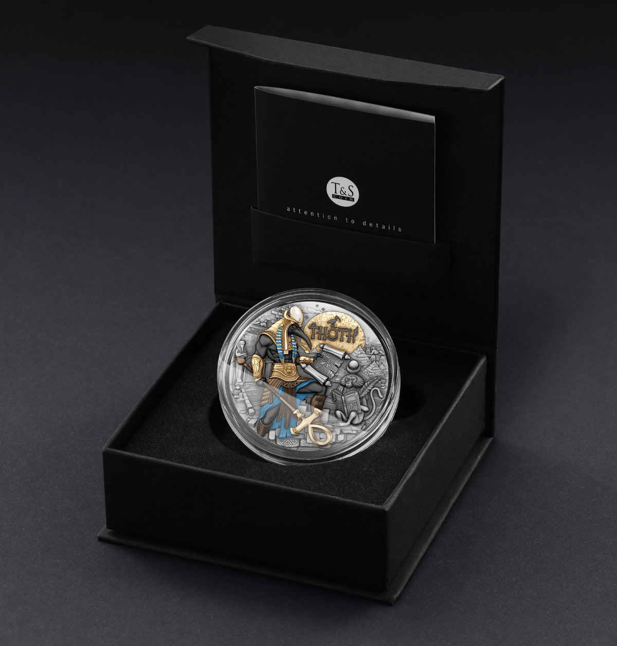 Thoth 2 oz Silver Coin 2025 – T&S Coin (image 8)