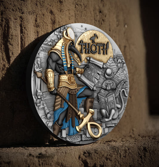Thoth 2 oz Silver Coin 2025 – T&S Coin (image 7)
