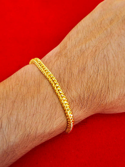 Franco Bracelet 24k Solid Gold