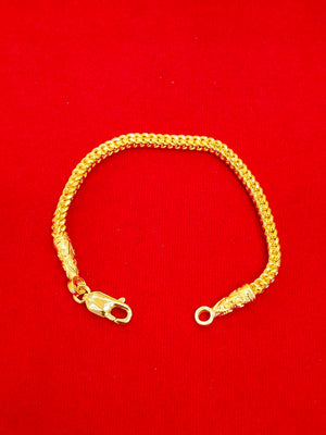 Franco Bracelet 24k Solid Gold