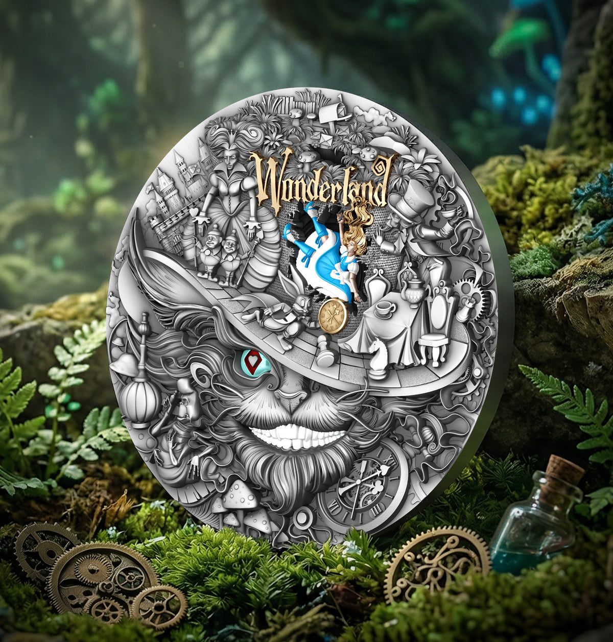 Wonderland 2 oz Silver Coin 2026 – T&S Coin (image 5)
