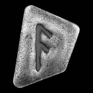 germania Mint Ansuz 1oz Cast rune non glowing