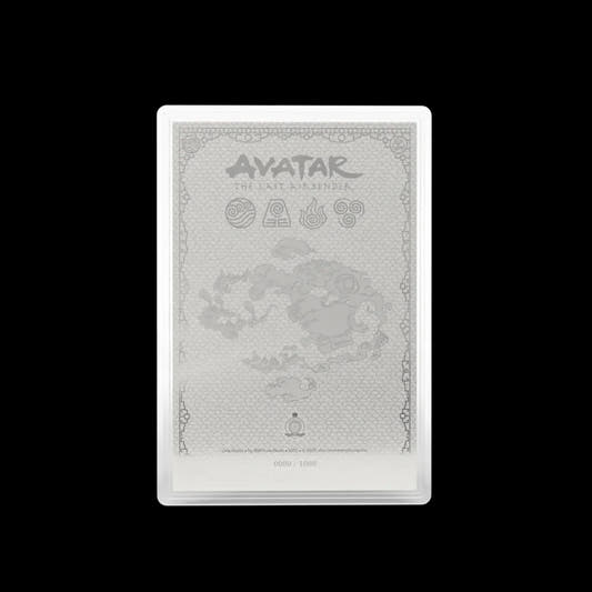 Team Avatar The Last Airbender Collectible Silver Foil 1$ Niue 2025