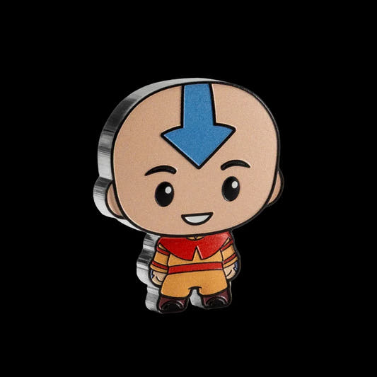 Avatar The Last Airbender 1 oz Silver Collectible Coin Chibi Aang