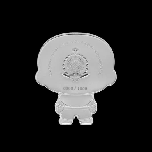 Avatar The Last Airbender 1 oz Silver Collectible Coin Chibi Aang