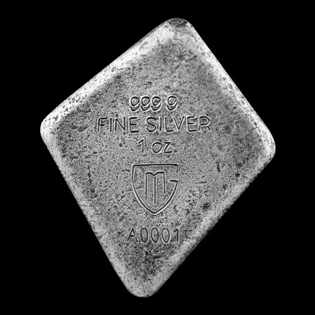 Germania Mint 1 oz Cast Silver Bar Rune Series - DAGAZ – SM Germania Mint 1 oz Cast Silver Bar Rune Series - DAGAZ – SM
