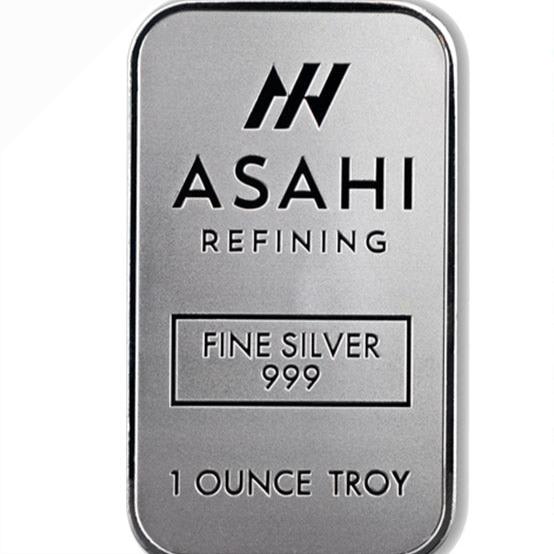 1 oz Silver Bar Asahi