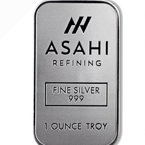 1 OZ SILVER BAR ASAHI