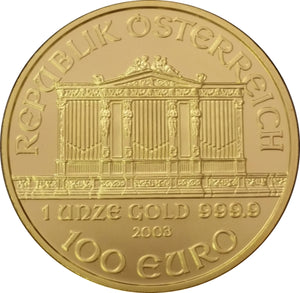 1 OZ Austrian Gold Philharmonic