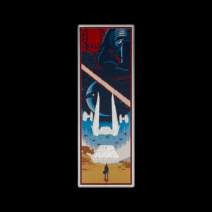 Star Wars The Force Awakens Movie Poster Collectible Silver Coin Kylo Ren