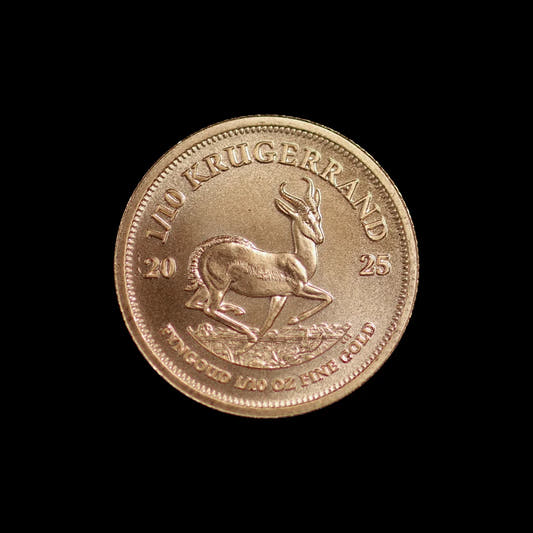 1/10 oz South African Gold Krugerrand 2025