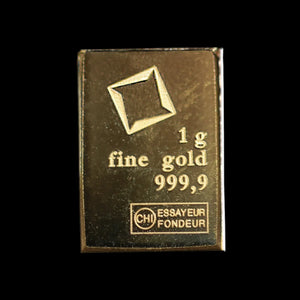 1 Gram Gold Valcambi Bar BU
