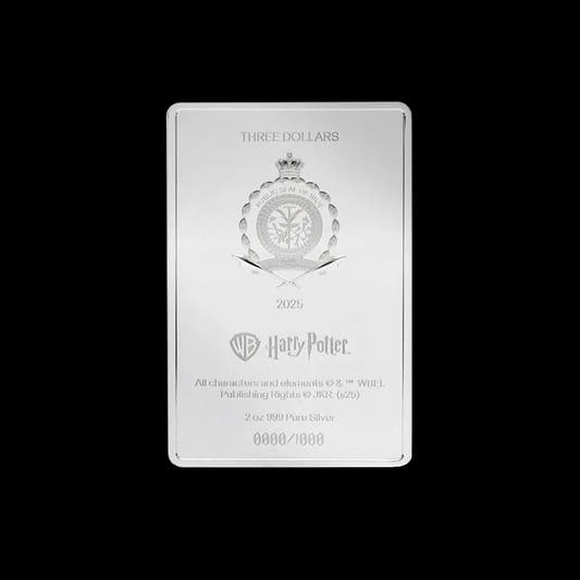 Harry Potter and the Goblet of Fire Collectible Silver Coin Reverse