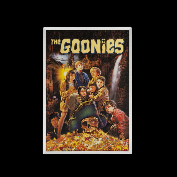 The Goonies 40th Anniversary Movie Poster - 5 oz Silver Coin
