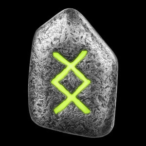 1 oz Silver Cast Bar Rune Series Ingwaz Germania Mint