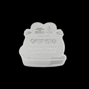Garfield Lasagna Collectible Silver Coin Reverse