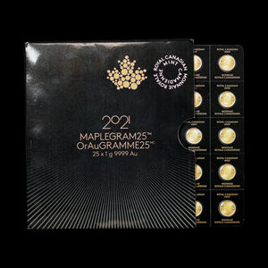 25 Gram Gold MapleGram (2021)