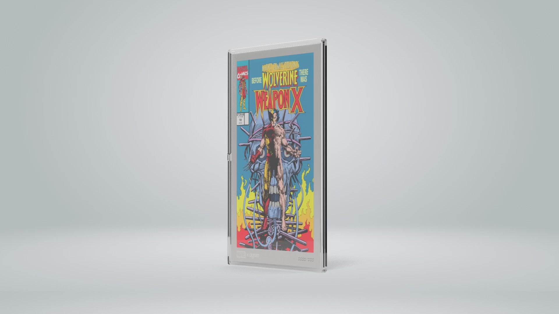 Marvel COMIX - Wolverine #72 Weapon X - 1 oz Silver Collectible
