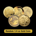 1/4 oz Gold Coin (Random)