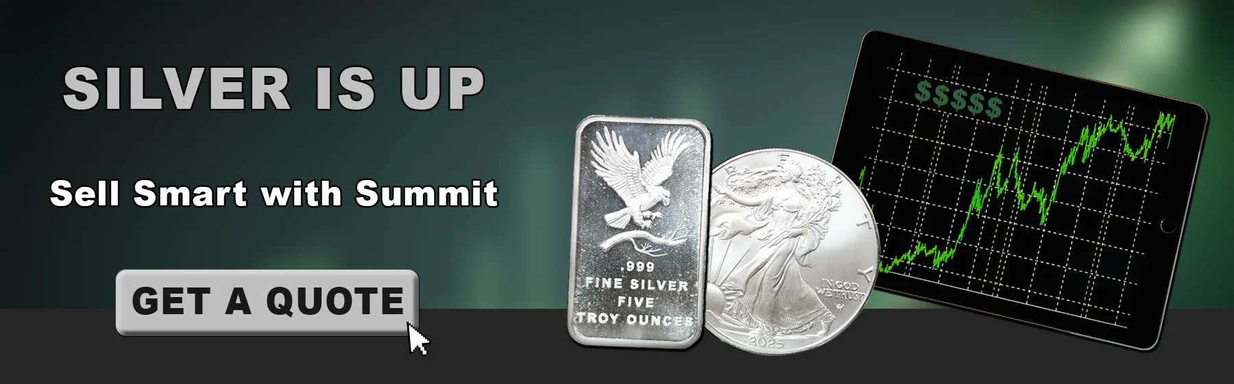 We buy silver