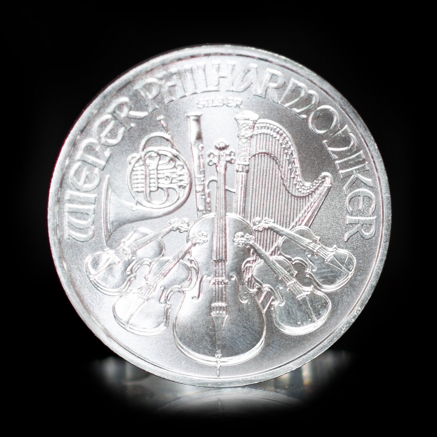 1 oz Austrian Silver Philharmonic BU (Random Year)