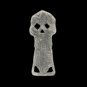 The Goonies Collectible Silver Copper Skeleton Key Reverse