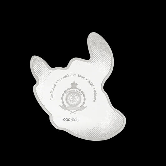 Disney Stitch silver reverse