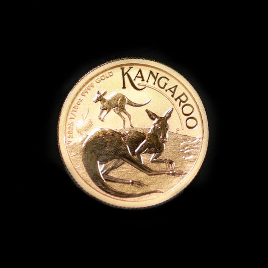 Perth Mint 2025 Gold Kangaroo Coin 1/10 oz