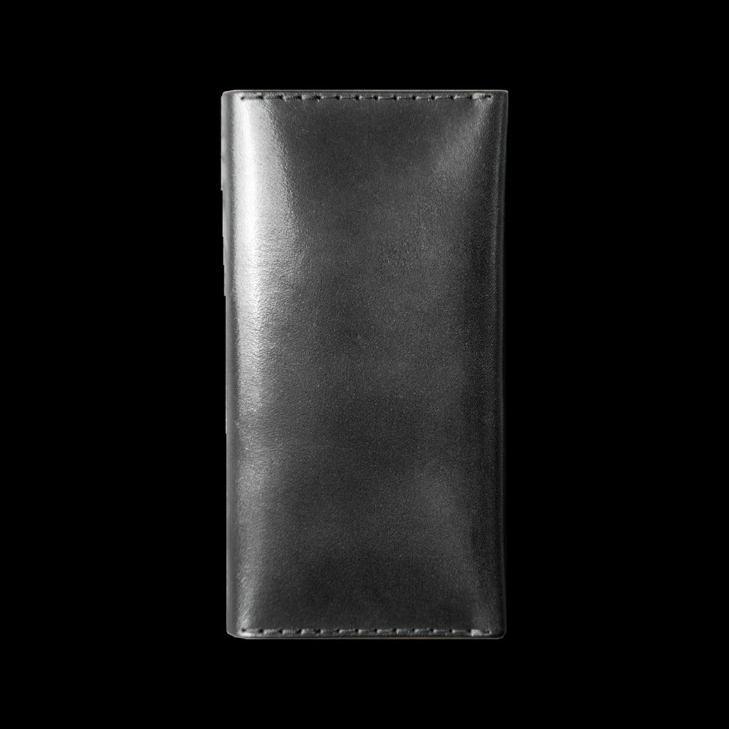Black Wayfarer leather Goldback Wallet