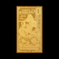 1 Wyoming Goldback Gold Note