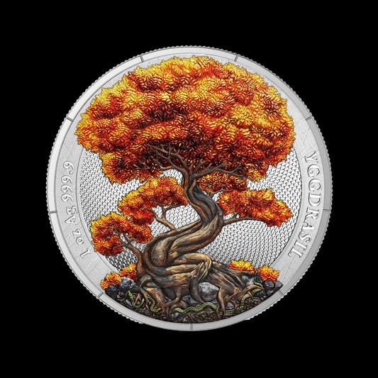 Yggdrasil Autumn Germania Mint 1 oz Silver Round