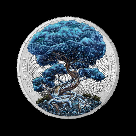 Yggdrasil Winter Germania Mint 1 oz Silver Round
